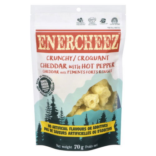 Enercheez Cheddar & Hot Pepper