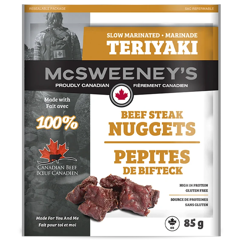 Teriyaki Beef Steak Nuggets (McSweeney's)