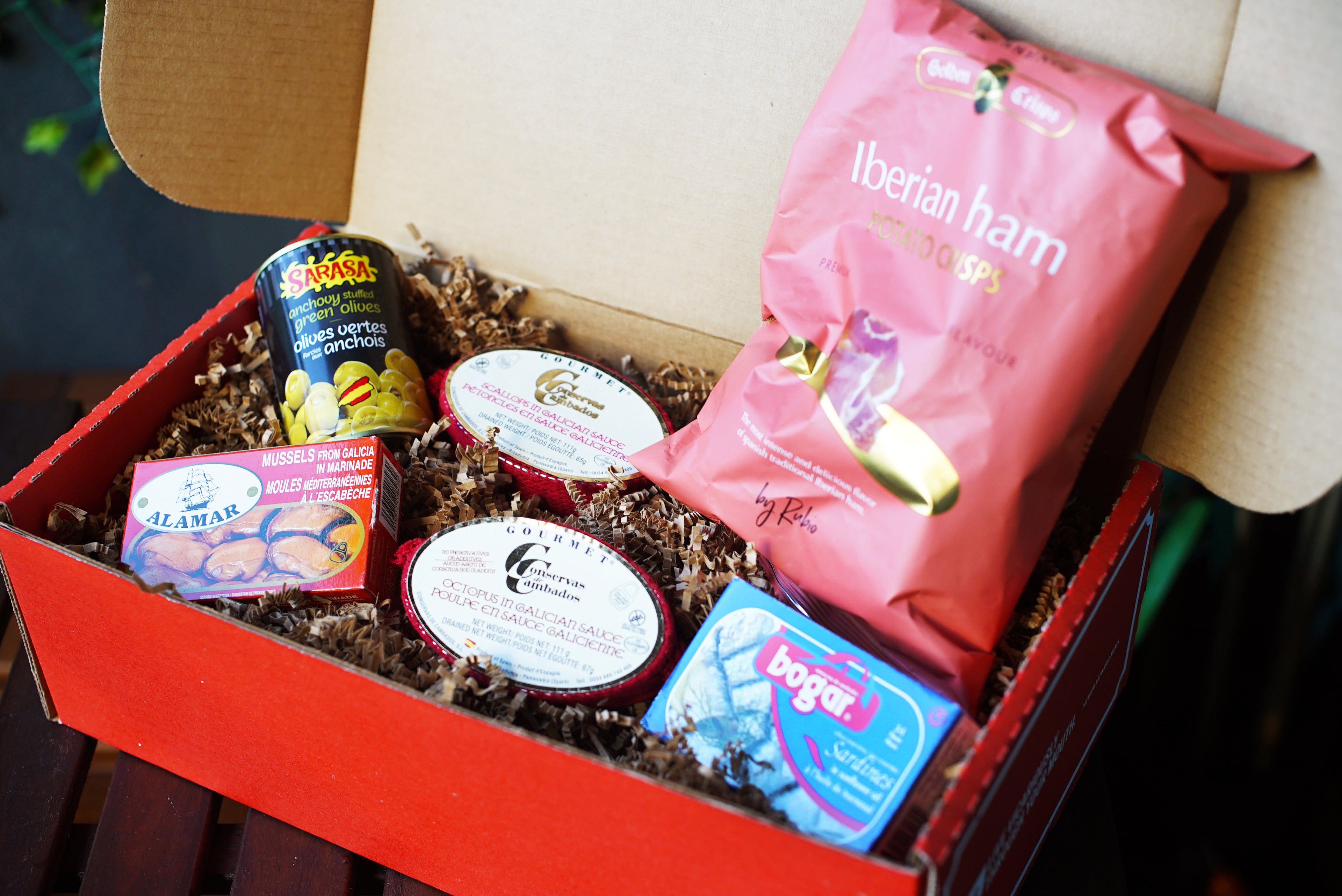 Spanish Seafood Tapas Box (Pescatarian Friendly)