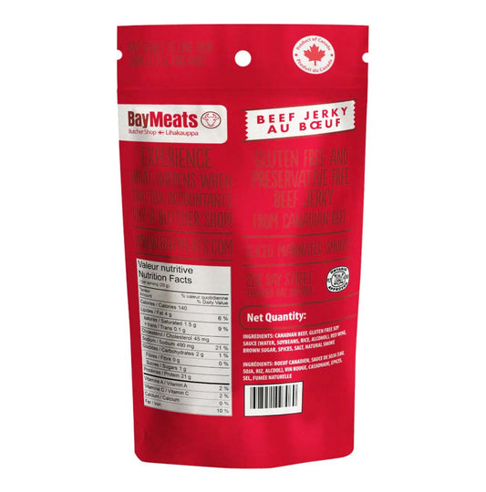 Bay Meats Hot Beef Jerky