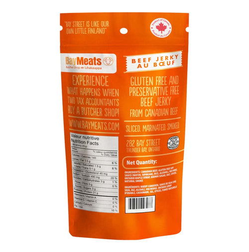 Bay Meats Maple Beef Jerky